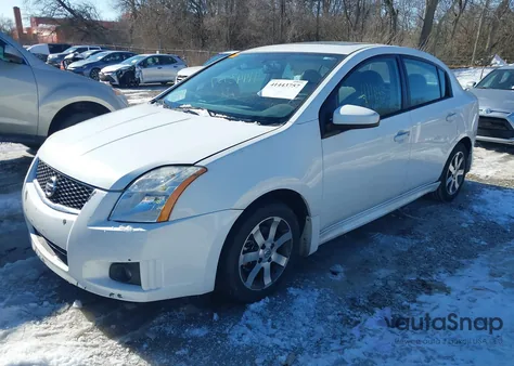 2012 Nissan Sentra 2.0 Sr z USA, uszkodzony, nr VIN 3N1AB6AP7CL752463